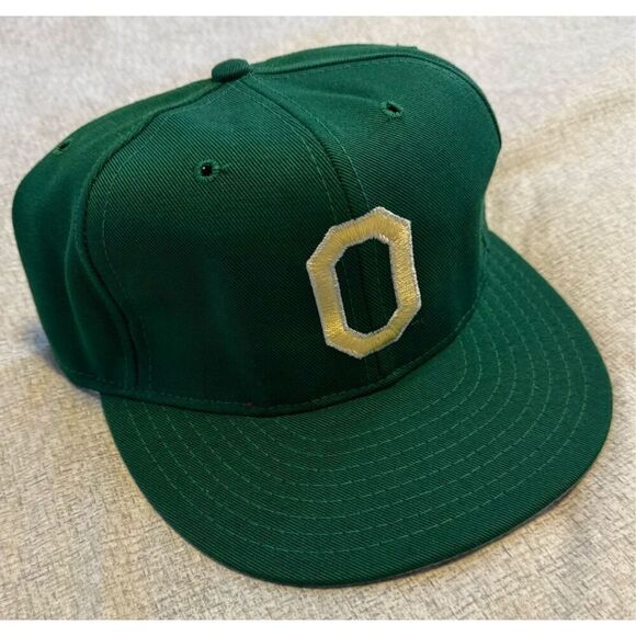 Oregon Ducks University Size 7 5/8 Fitted Hat Pro Line Vintage - Picture 2 of 5